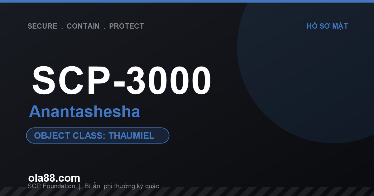 SCP-3000