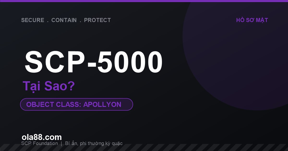 SCP-5000