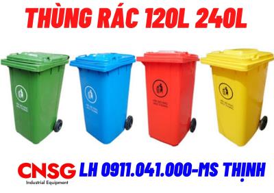 Phân phối thùng rác 120lit 240lit 660lit thùng rác inox thùng rác y tế 0911041000