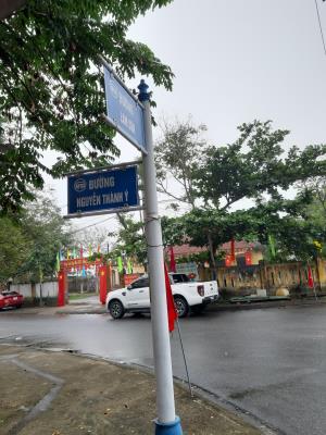 Nhà bán 2 mặt tiền đường lam Sơn -  Nguyễn Thành Ý, Cẩm An- Hội An  0905749968