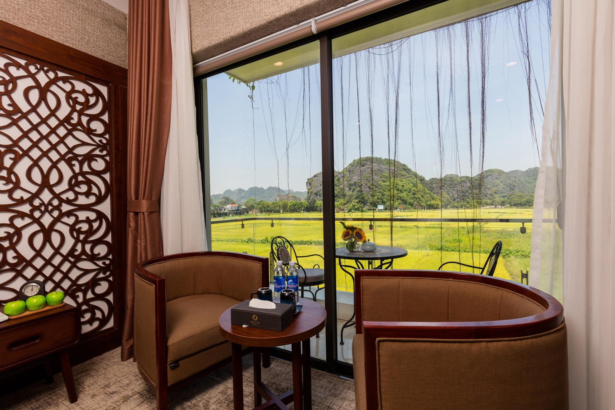 Tận hưởng  Kỳ nghỉ Ninh Bình với không gian tuyệt đẹp tại Liberty Hall Tam Coc Hotel & Villa