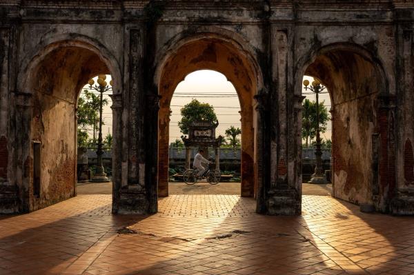Chùa Viên Quang là một trong những ngôi chùa cổ tiêu biểu của vùng Xuân Trường