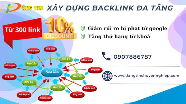 Dịch vụ đăng tin backlink, bảng giá đăng tin backlink SEO tại HCM