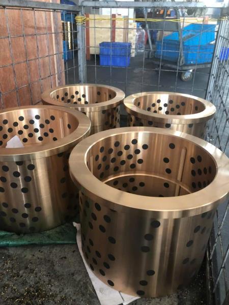 Tấm Bạc trượt  tự bôi trơn, bạc đồng lỗ Graphite, bạc Graphite, bạc đồng tiết dầu