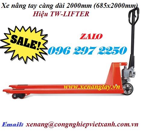 Báo giá xe nâng tay thấp mới nhất hiện nay
