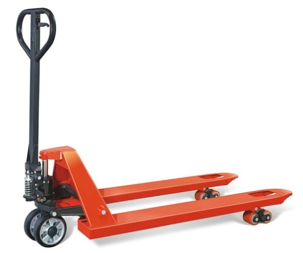 Xe nâng tay kéo pallet giúp giảm thiểu chi phí lao động