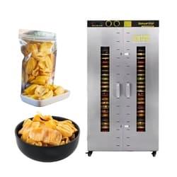 Hướng dẫn cài đặt nhiệt độ máy sấy thực phẩm công nghiệp sấy mít giòn đều, màu đẹp