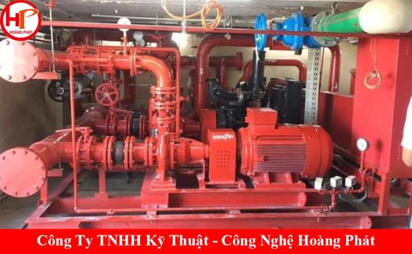Sửa chữa máy bơm nhà thầu thi công pccc