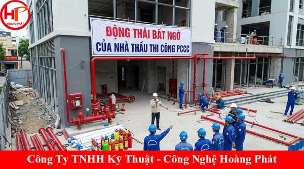 Động thái bất ngờ của nhà thầu thi công pccc