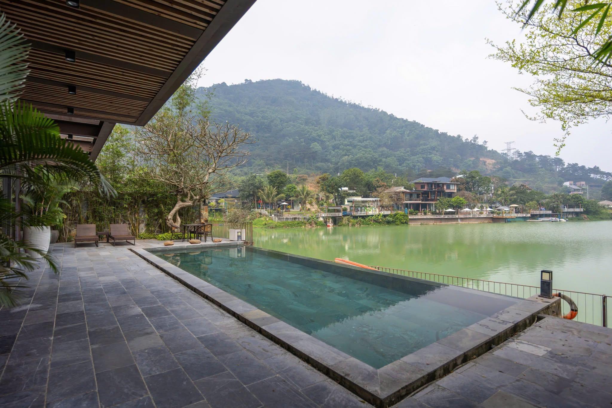 Review Villa 3 phòng ngủ đẹp view Hồ Đồng Đò, Sóc sơn