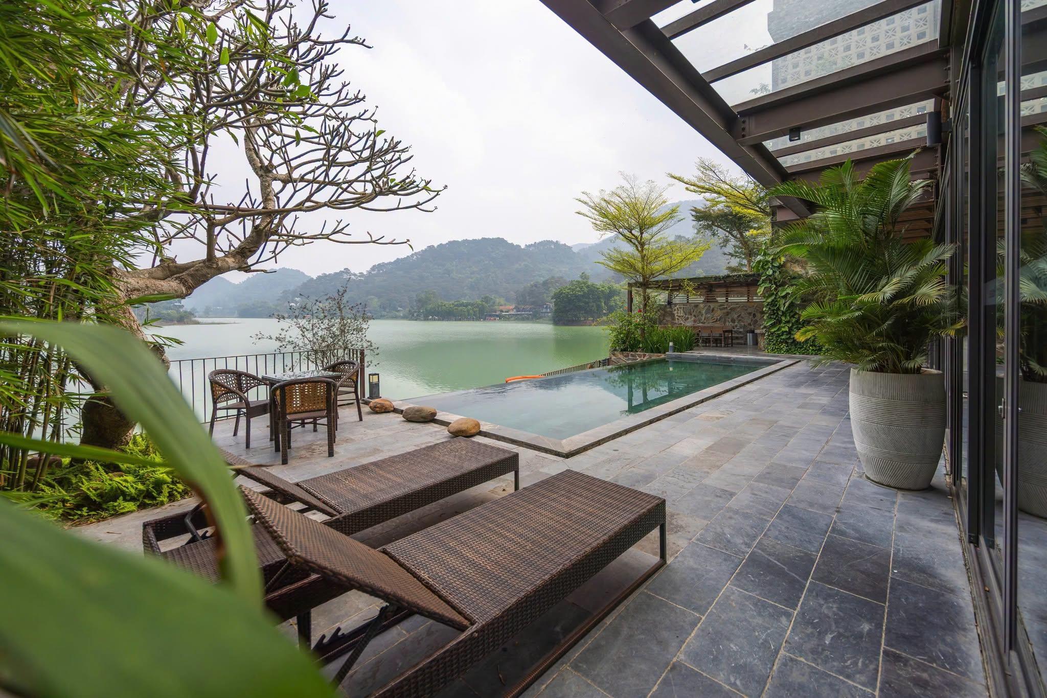Review Villa 3 phòng ngủ đẹp view Hồ Đồng Đò, Sóc sơn