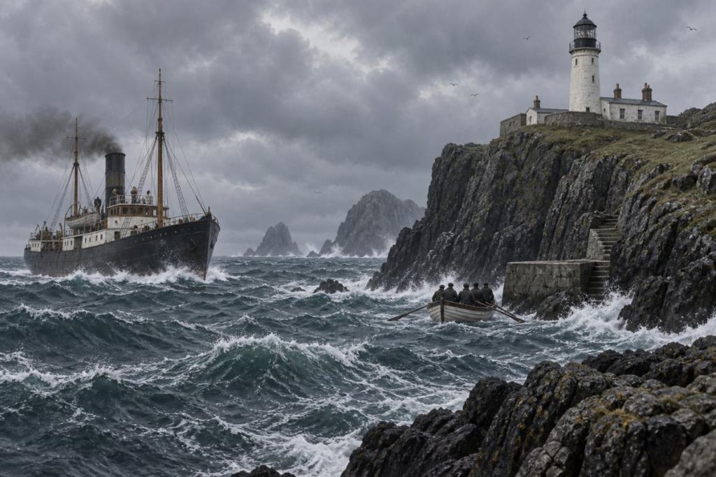 Hải đăng Flannan Isles: ba người gác đèn biến mất trong bão