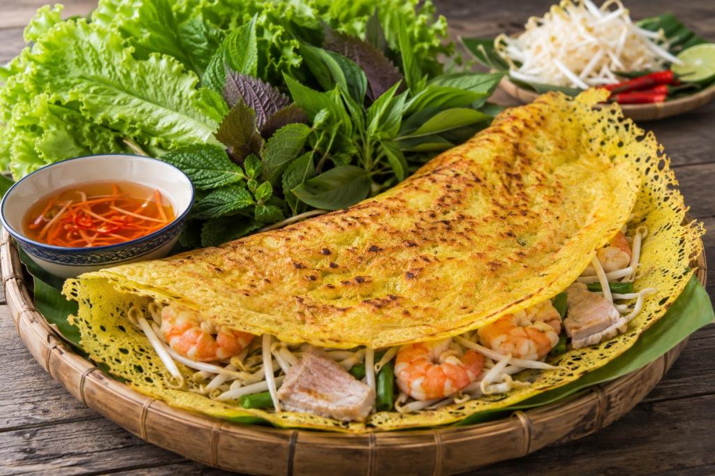 Cách làm bánh xèo miền Nam giòn lâu, vỏ mỏng và không ngấm dầu