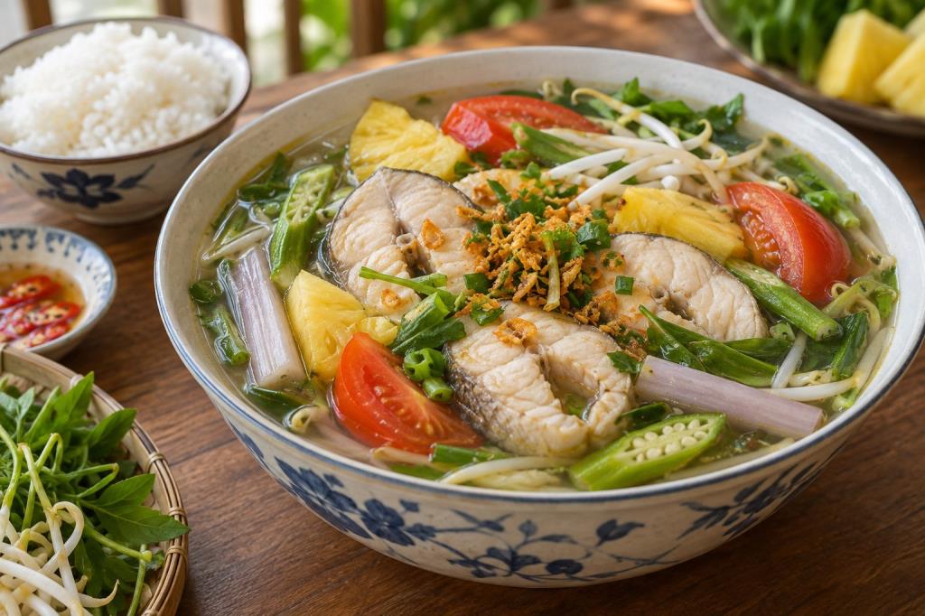 Cách nấu canh chua cá lóc miền Nam: cá không tanh, rau vẫn giòn