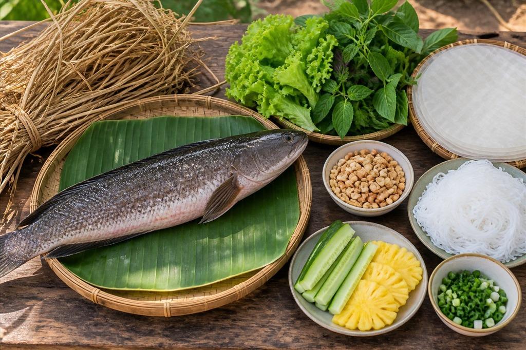Cách làm cá lóc nướng trui chín đều, thịt mọng và không ám tro