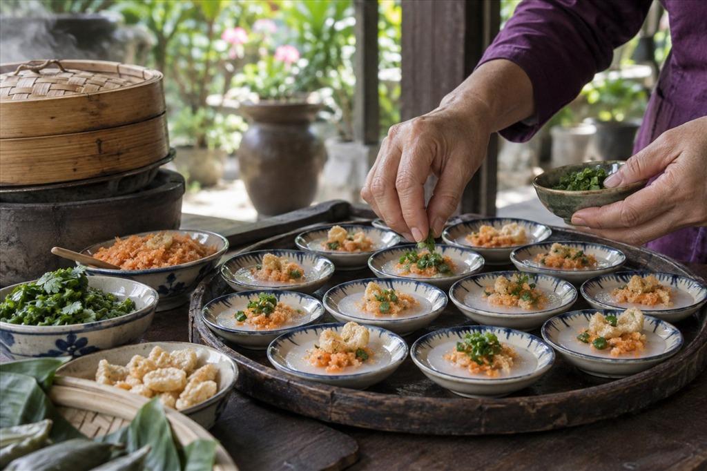 Ẩm thực Huế: cuộc gặp giữa bếp cung đình, món dân gian và hàng quán phố nhỏ