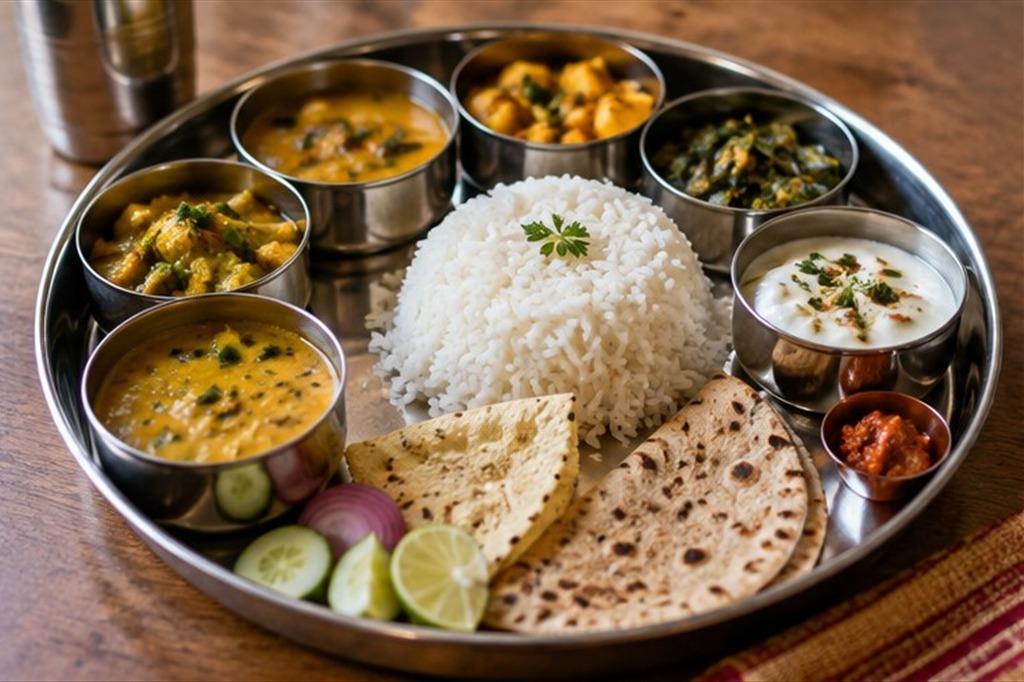 Thali Ấn Độ: chiếc mâm cân bằng kể chuyện vùng miền và cách ăn cùng nhau