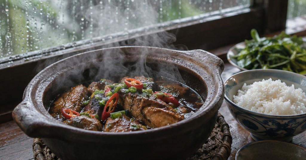 Bữa cơm mùa mưa của người Việt có gì khiến người xa quê nhớ mãi?