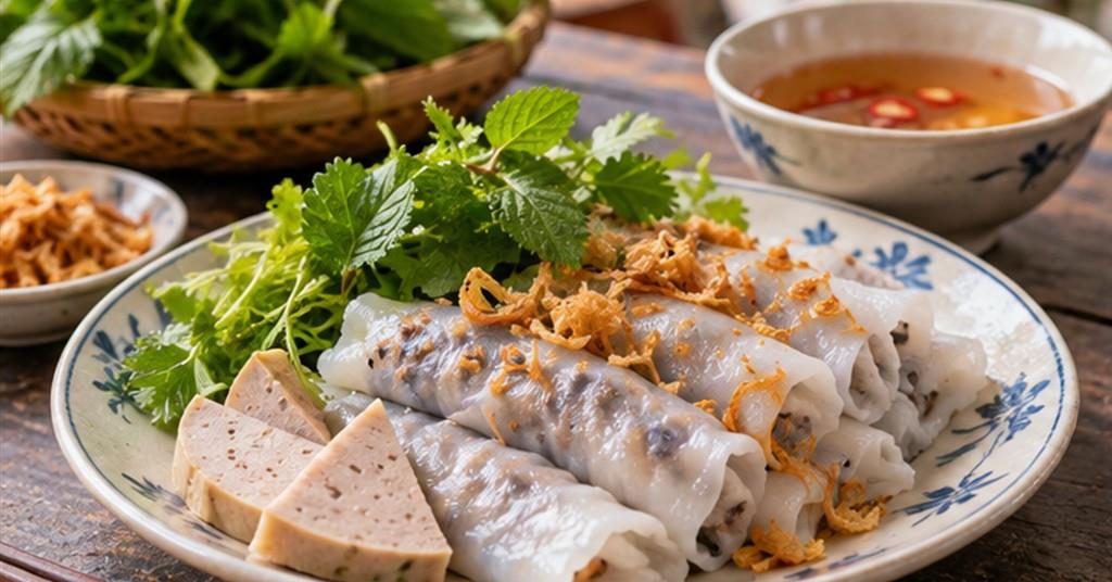 Bánh cuốn ba miền: cùng lớp bột mỏng nhưng mỗi nơi một cách ăn