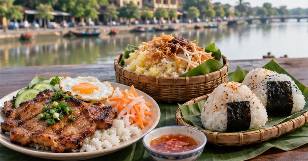 Bữa sáng từ hạt gạo: xôi, cơm tấm và cơm nắm kể gì về nhịp sống Việt?