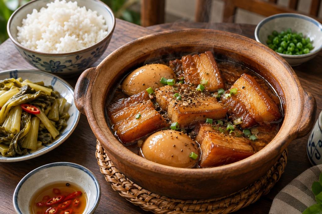 Cách nấu thịt kho tàu mềm béo, nước trong và trứng không bị chai