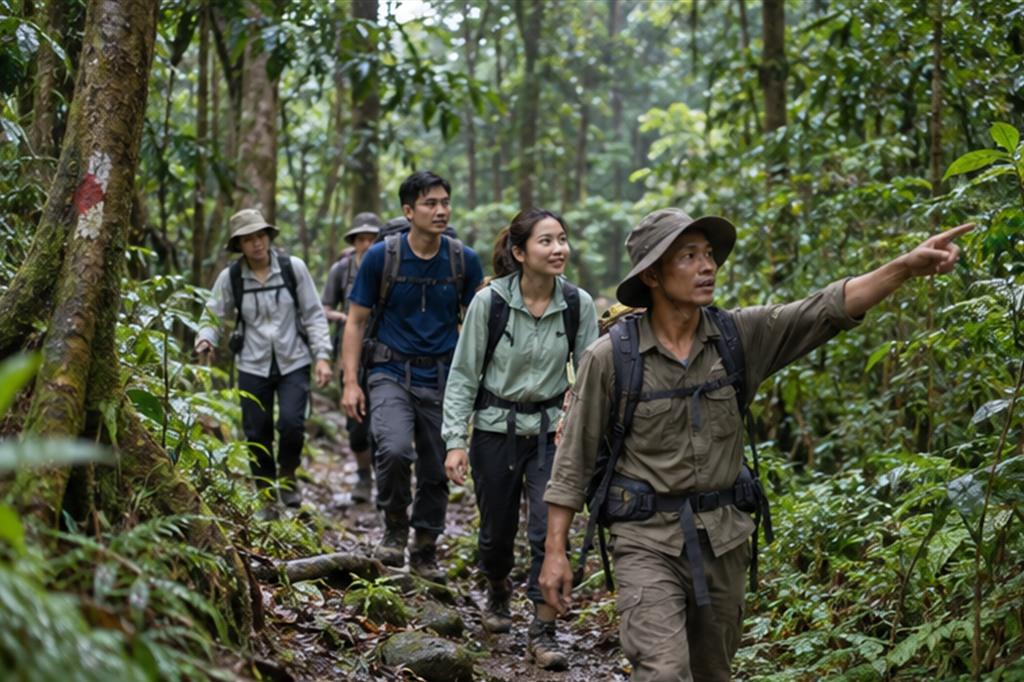 Trekking rừng nhiệt đới Việt Nam: chống ẩm, vắt và kiệt sức đúng cách