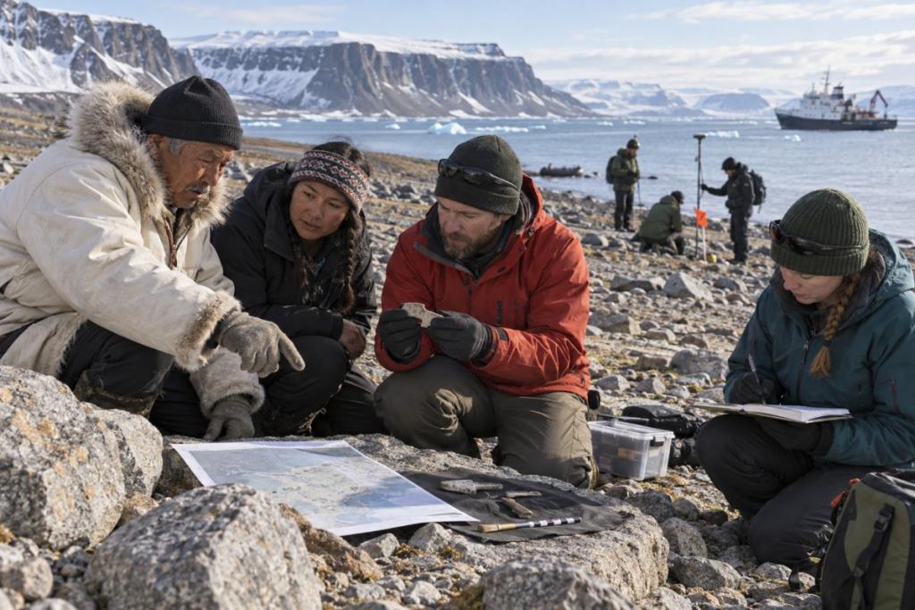 Minh họa tri thức Inuit hỗ trợ khảo cổ đoàn Franklin