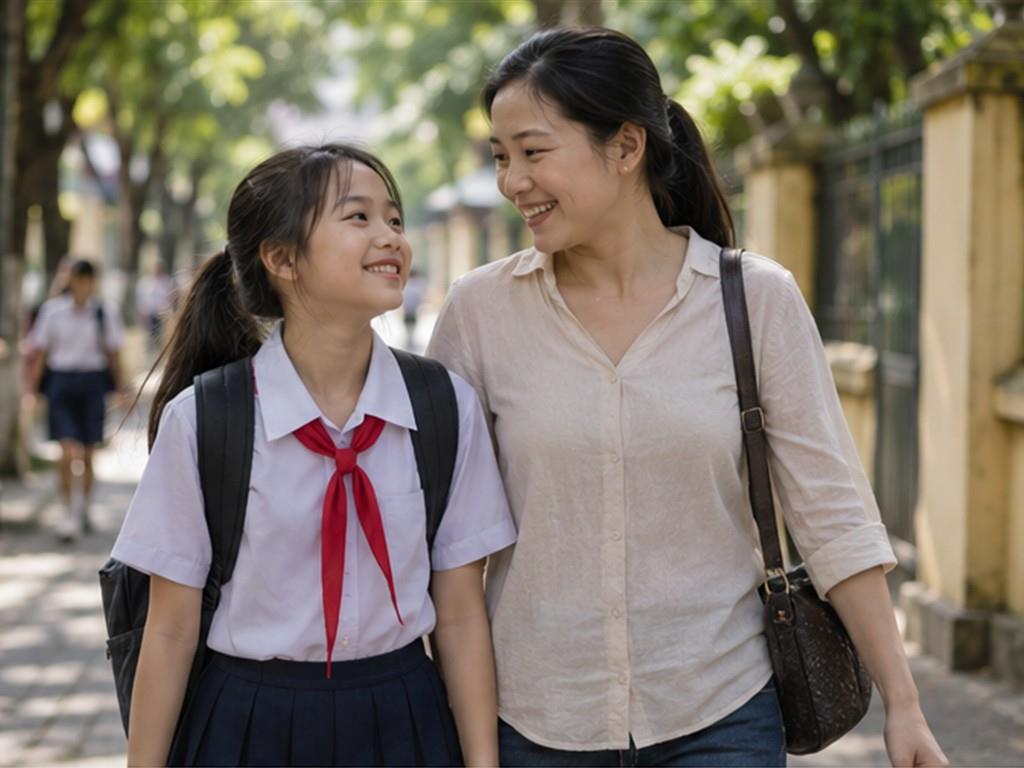 Trẻ dễ chia sẻ hơn khi người lớn dành sự chú ý không phán xét.