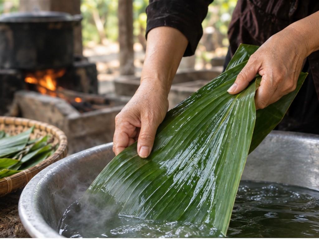 Những loại bánh lá Việt Nam khác nhau ở dáng gói, vỏ, nhân và cách làm chín.