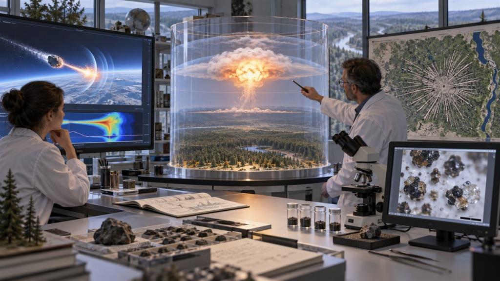 Các nhà khoa học mô phỏng vụ nổ Tunguska trong khí quyển