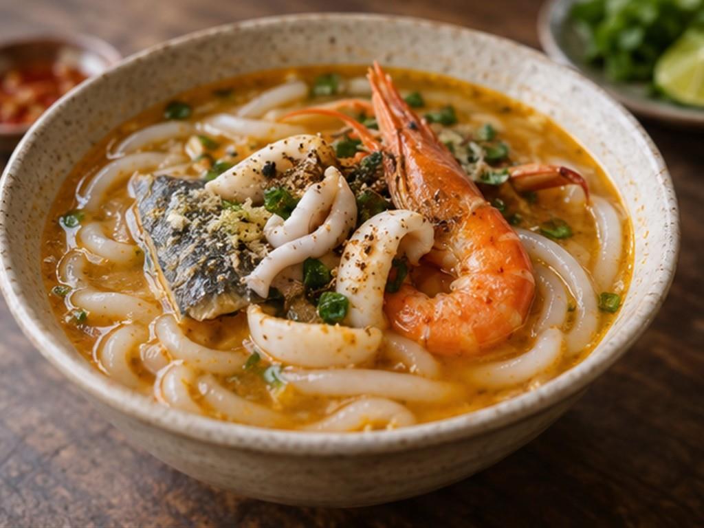 Làm sợi tươi đòi hỏi tỷ lệ bột cùng thao tác chính xác.