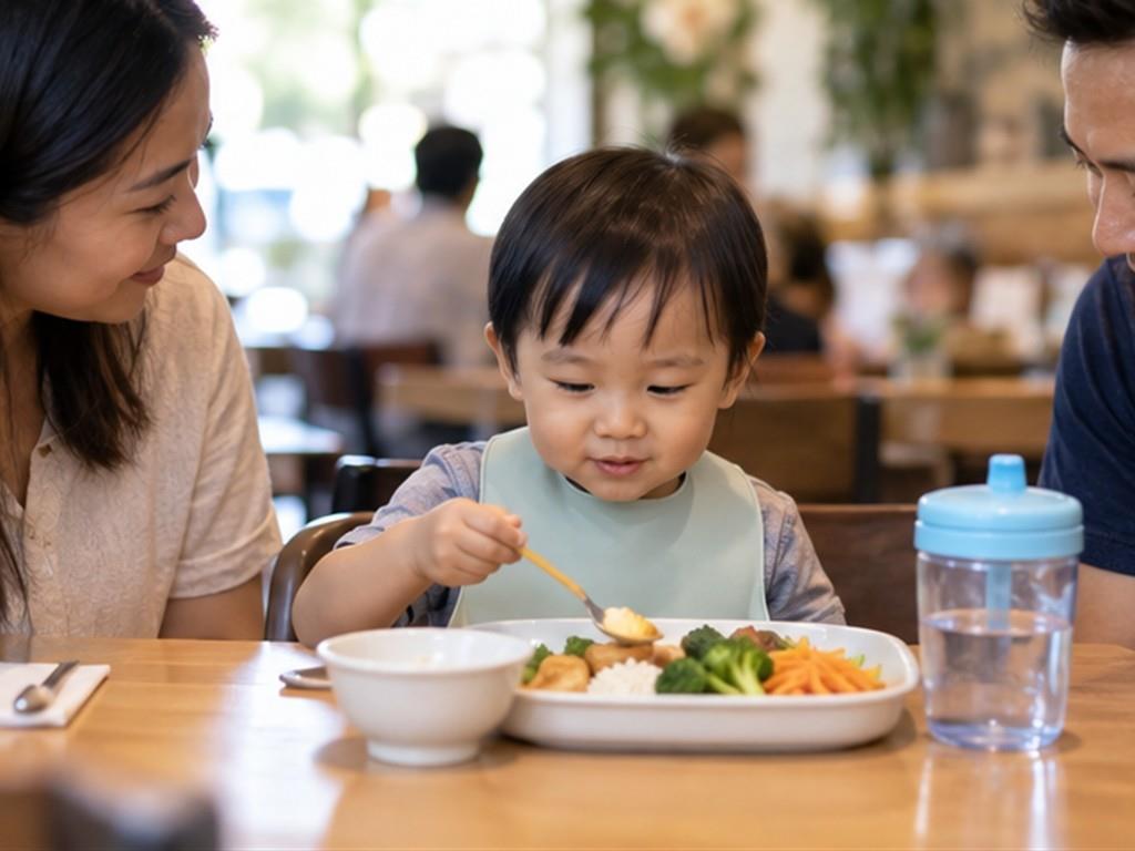 Ghế trẻ em cần sạch, vững và vẫn phải có người lớn giám sát.