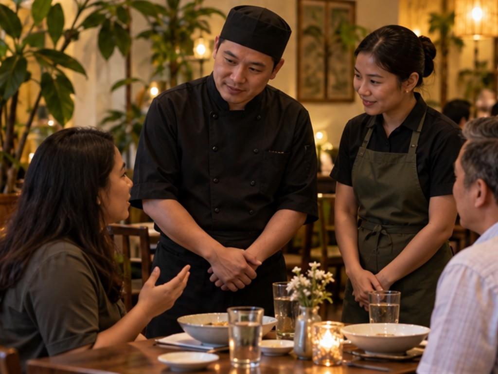 Hóa đơn và thực đơn phải được đối chiếu nhưng không công khai dữ liệu riêng tư.