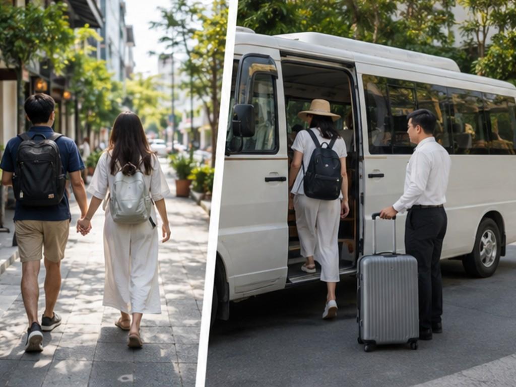 Thời gian di chuyển cần được tính như một phần của chi phí.