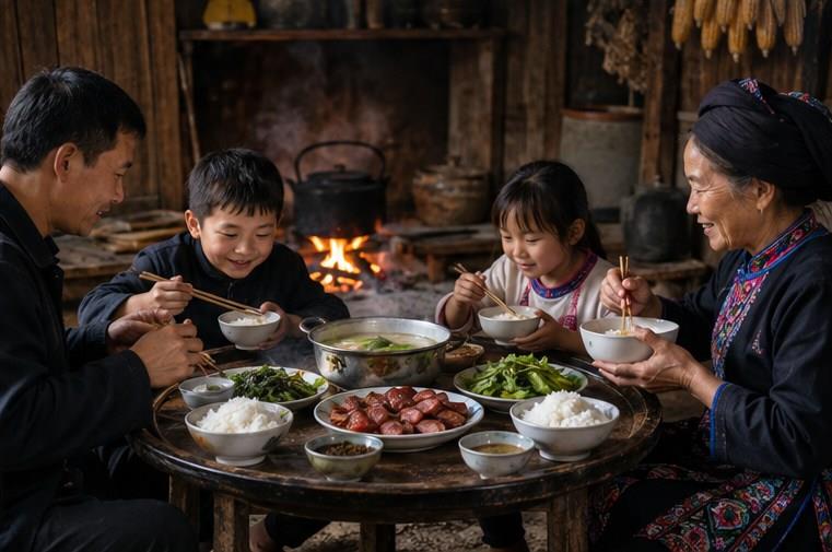 Lạp xưởng chín được thái lát