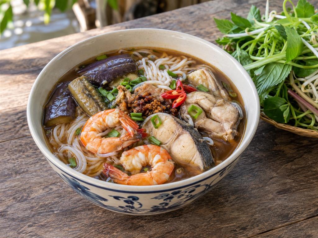 Bát bún mắm miền Tây