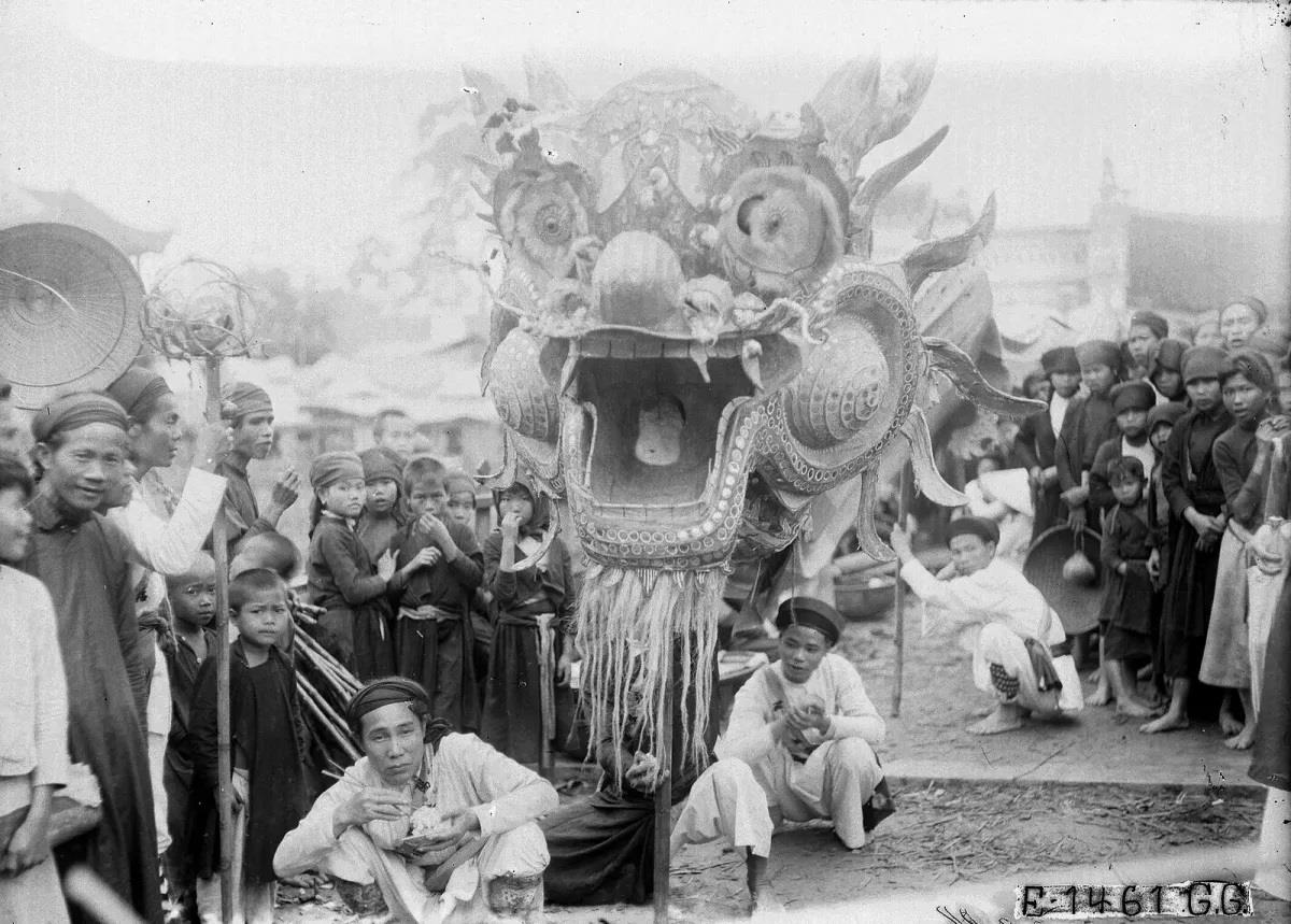 [ảnh] Lễ hội Phủ Dầy ở Nam Định thập niên 1920