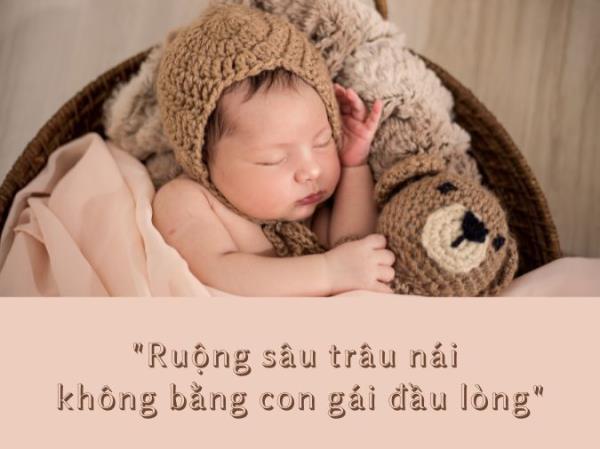 Tại sao các cụ bảo “Ruộng sâu trâu nái không bằng con gái đầu lòng”