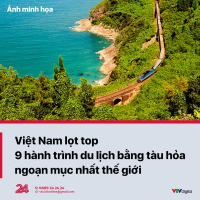 Việt Nam lọt top  hành trình bằng tàu hỏa ngoạn mục nhất thế giới