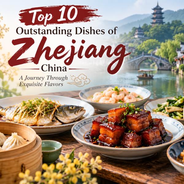 Top 10 Outstanding Dishes of Zhejiang, China